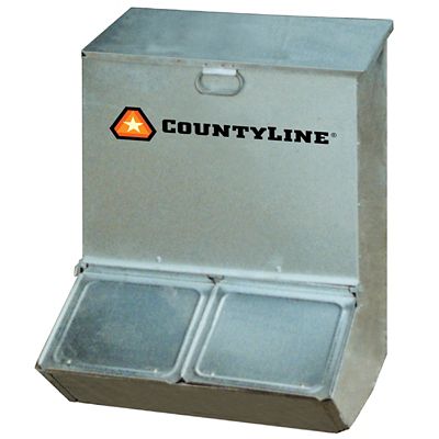 Automatic hog outlet feeder