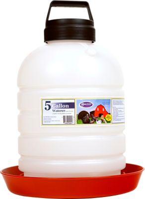 Farm-Tuff 5 gal. Top Fill Poultry and Game Bird Waterer