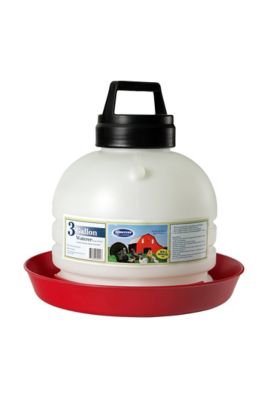 Farm-Tuff 3 gal. Top Fill Poultry and Game Bird Waterer