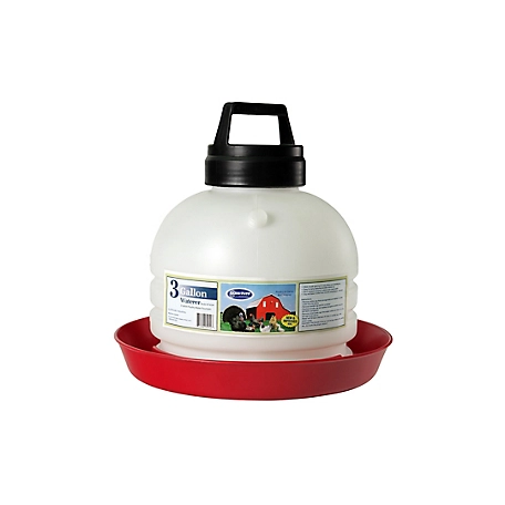 Farm-Tuff 3 gal. Top Fill Poultry and Game Bird Waterer