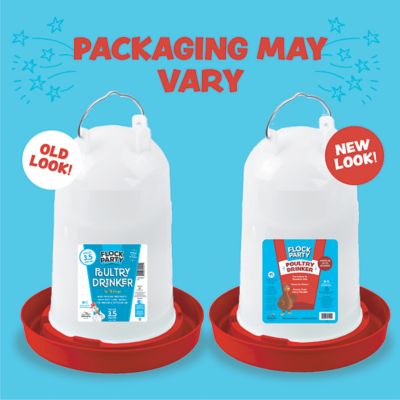 Image showing  3.5 gal. Plastic Poultry Waterer Fountain