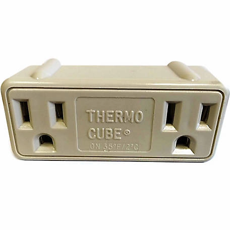 Thermo-Cube Temperature Controlled Outlet Adapter - Auto On/Off