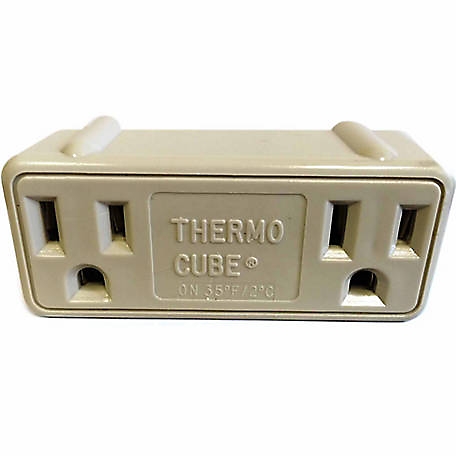 Farm Innovators Thermo Cube Thermostat-Controlled Power Outlet