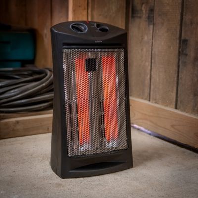Image showing  Electric Fan-Forced Quartz Portable Heater, 150 sq. ft., 5,120 BTU