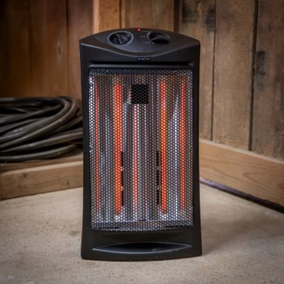 Image showing  Electric Fan-Forced Quartz Portable Heater, 150 sq. ft., 5,120 BTU