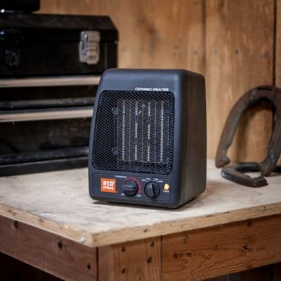 Image showing  Electric Multi-Purpose Fan-Forced Ceramic Heater, 150 sq. ft., 5,120 BTU