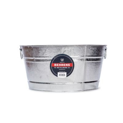 Omega Industrial 7 gal. Hot-Dipped Galvanized Tub