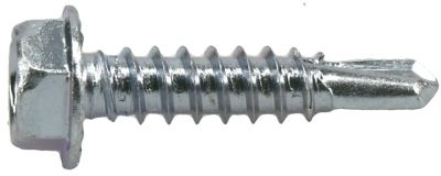 Image showing  Power Pro Premium Star Drive Hex Washer Sheet Metal Screws (#8-32 x 3/4 in.) - 135 pc