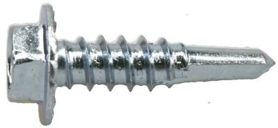 Image showing  Power Pro Premium Star Drive Hex Washer Sheet Metal Screws (#10-32 x 1 in.) - 1lb