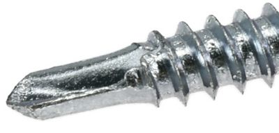 Image showing 8 th Hillman Power Pro Premium Star Drive Hex Washer Sheet Metal Screws (#10-32 x 1 in.) - 1lb