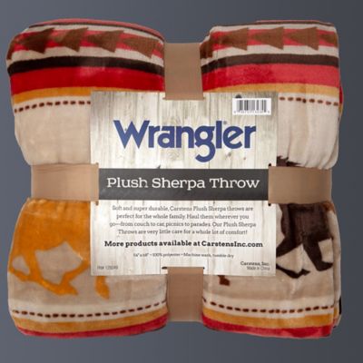 Image showing Wrangler Horses Throw