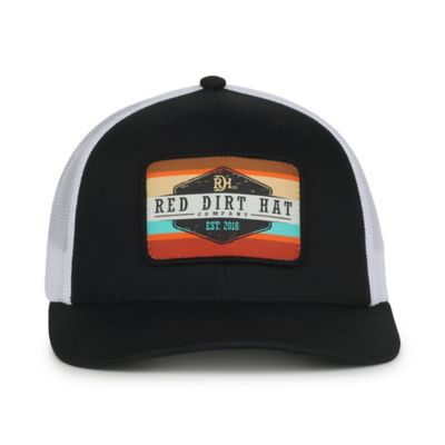 Red Dirt Hat Co. Army Sunset Black/White