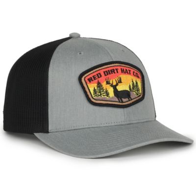 Image showing  Unisex Adult Deer Patch Hat, Gray/Black
