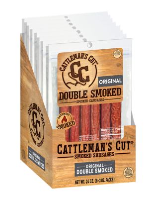 Image showing  Double Smoked 3oz Sticks