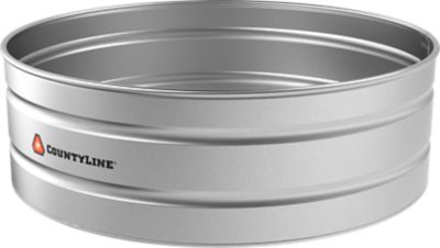 Image showing  390 gal. Round Galvanized Steel Stock Tank, 6 ft. x 2 ft.