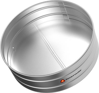 Image showing  390 gal. Round Galvanized Steel Stock Tank, 6 ft. x 2 ft.