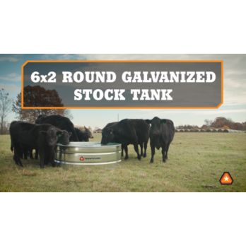 Galvanized Stock Tank, Ziinc Coated, 2 x 2 x 6-Ft., 169-Gallons - Danbury,  CT - New Milford, CT - Agriventures Agway Pickup & Delivery