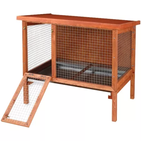 Ware Manufacturing Heavy Duty 1-Tier Rabbit Hutch Large 42-1/2-inch x 28-1/4-inch x 39-inch Rabbit Hutches