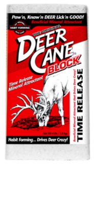 Evolved Habitats 4 lb. Apple Flavor Deer Cane Block