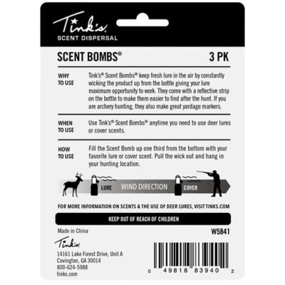 Image showing  1 oz. Scent Bombs Scent Dispersal, 3-Pack