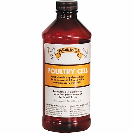 Rooster Booster Poultry Cell Mineral Supplement, 16 oz.