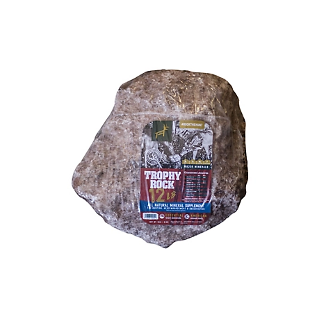 Trophy Rock All-Natural Deer Mineral Supplement and Attractant