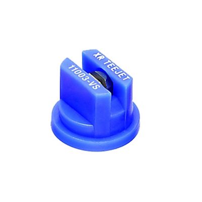 Image showing  XR Extended Range Flat-Fan Spray Nozzles, Blue, 4 pk.