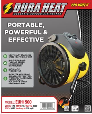 Image showing  Heater Forced Air-1500W-120V