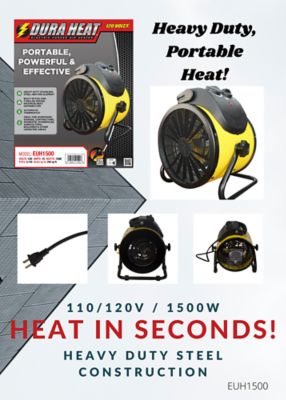 Image showing 5 th Dura Heat Heater Forced Air-1500W-120V