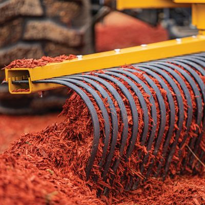 Image showing  7 ft. Powder-Coated Landscape Rake