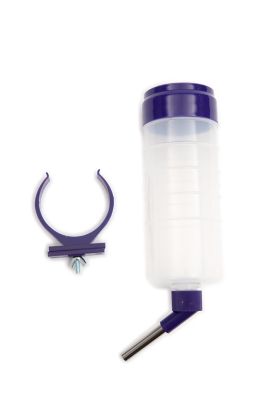 Image showing  32 oz. Flip-Top Plastic Small Animal Water Bottle with Valve