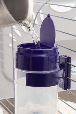 Image showing  32 oz. Flip-Top Plastic Small Animal Water Bottle with Valve