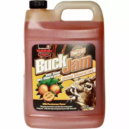 Advanced habitats 1 gal Buck Jam Wild Khaki Deer Attractant Game Attractants