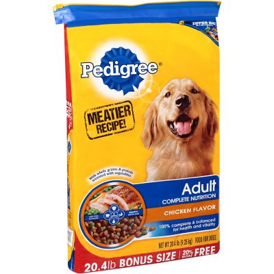 pedigree working dog food