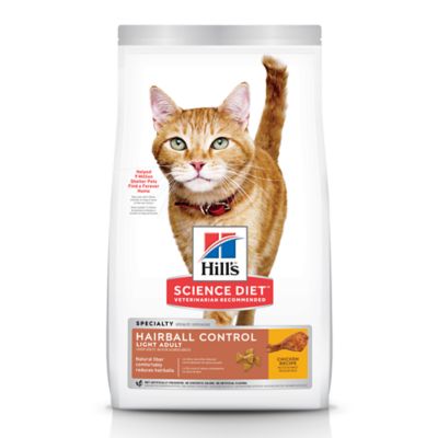 Hill s Science Diet Adult Hairball Control Light Chicken Recipe