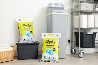 Image showing 40 lb. Bright and Soft Water Softener Salt Pellets, 98% Premium Purity