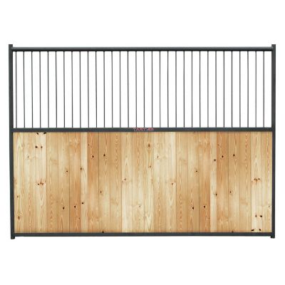 Image showing  Sentinel Standard Horse Stall Side with Grate, 12 ft. x 7 ft.