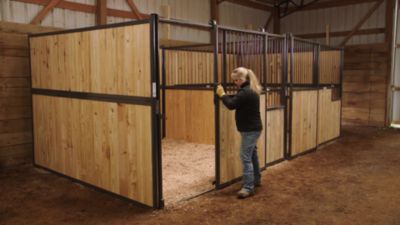 Image showing  Horse Stall Brackets, Compatible with Expo/Sentinel Stalls, 2-Pack