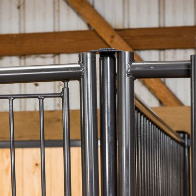 Image showing  3-Way Stall Wall Connector Brackets, 2-Pack