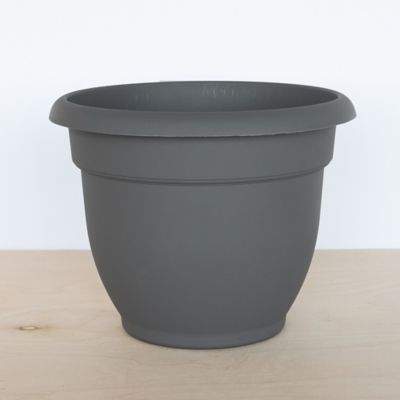 Image showing  Planter Charcoal, 12 in.