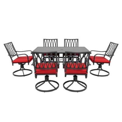 Image showing  7 pc. Dining Swivel Set, SD150S-T3WZC
