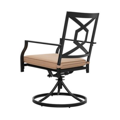 Image showing  Swivel Metal Outdoor Dining Chairs, DB151S