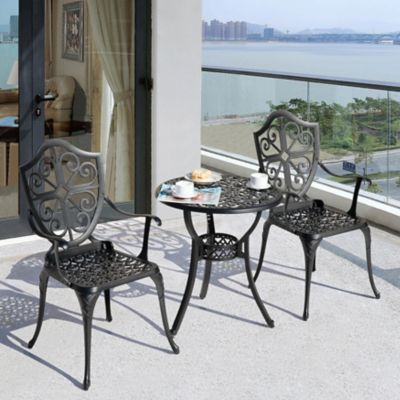 Nuu Garden 3-Piece Outdoor Bistro Set, SCD007