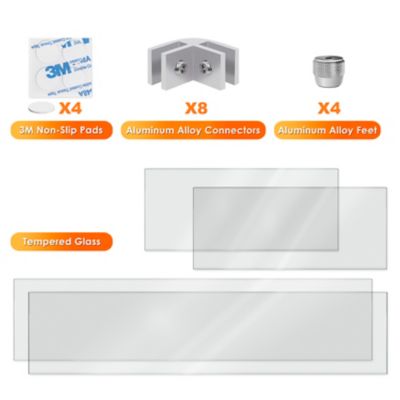 Image showing 6 th Nuu Garden Fire Pit Wind Guard, WG01
