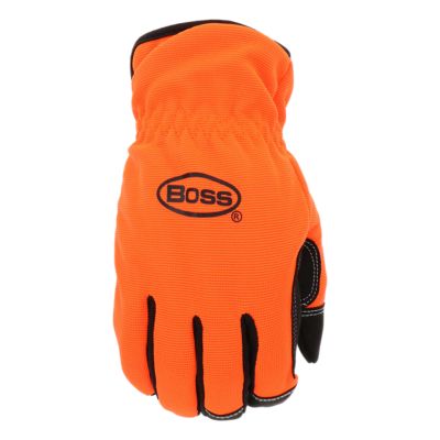 Image showing  Men's Polyester Hi-Vis Task 40g Boss Therm-Lined Winter Gloves, 1-Pair