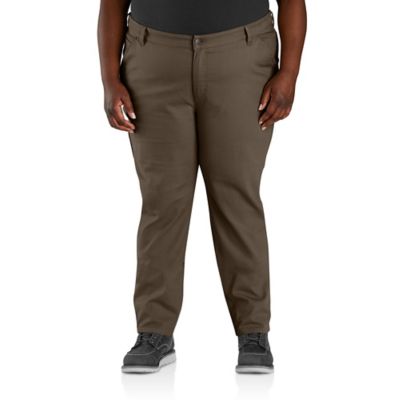 Image showing 3 th Carhartt Women's The Essential Canvas Pant