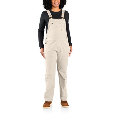 Carhartt Women's Rugged Flex Loose Fit Canvas Bib Overalls