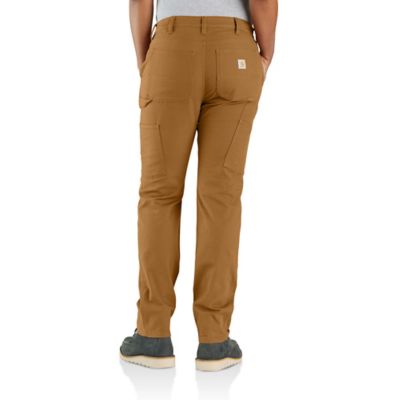 Image showing 1 th Carhartt Women's The Essential Canvas Double-Front Pant