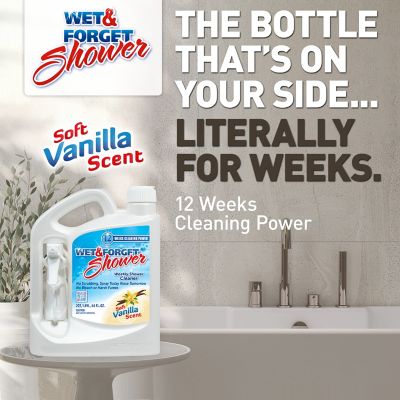 Image showing 6 th Wet & Forget 64 oz. Shower Cleaner Vanilla Scent