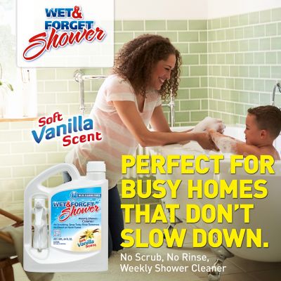 Image showing 7 th Wet & Forget 64 oz. Shower Cleaner Vanilla Scent